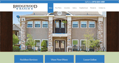 Desktop Screenshot of bridgewoodranchapts.com